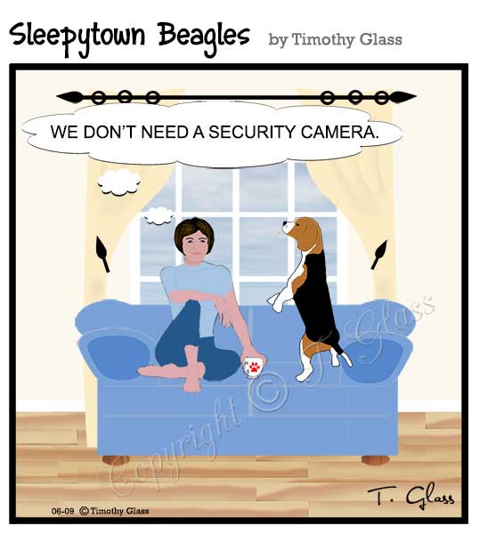 Sleepytown beagles Cartoon
