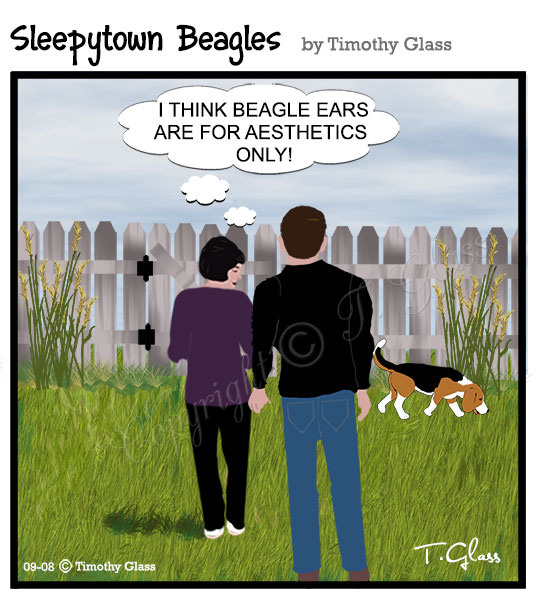 Sleepytown beagles Cartoon