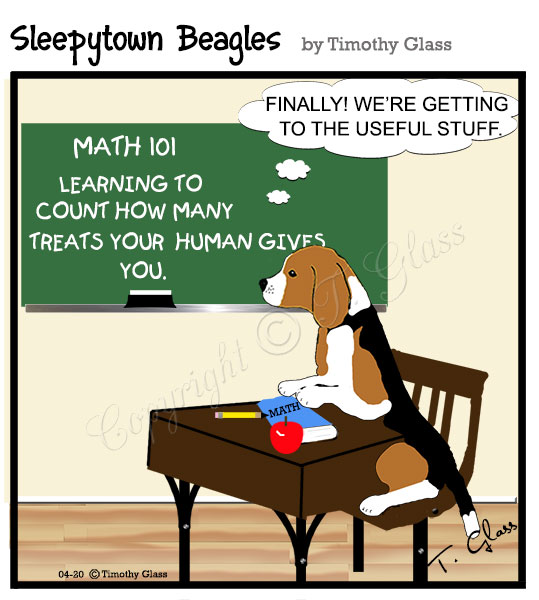 Sleepytown beagles Cartoon