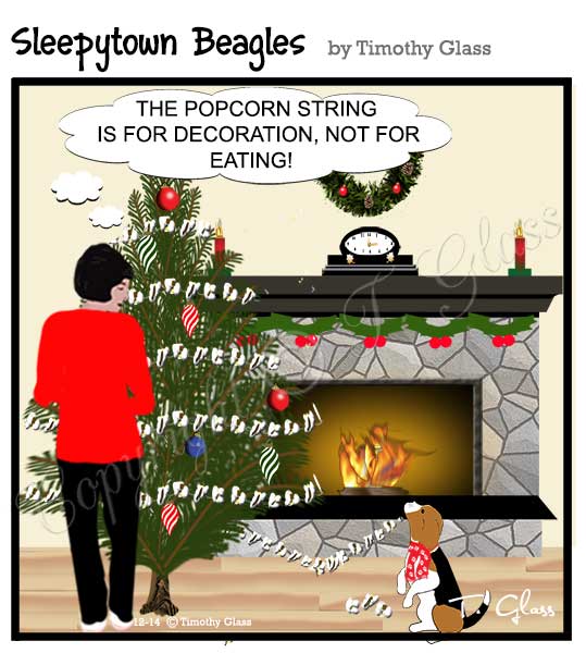 Sleepytown beagles Cartoon