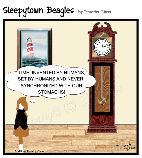 Sleepytown beagles Cartoon