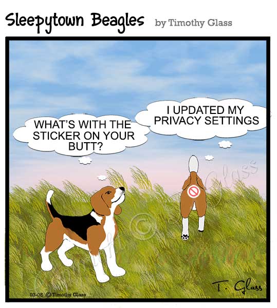 Sleepytown beagles Cartoon