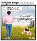 Sleepytown beagle cartoon